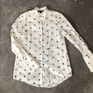 Button Down Blouse